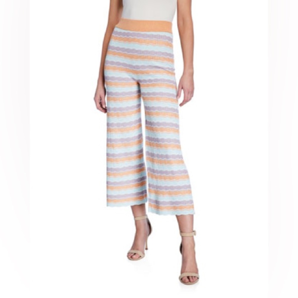Alice + Olivia Basil Knit Pants Size Small Multicolor